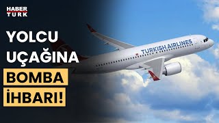 İstanbul-THY uçağına bomba ihbarı! Uçak Bükreş'e acil iniş yaptı!