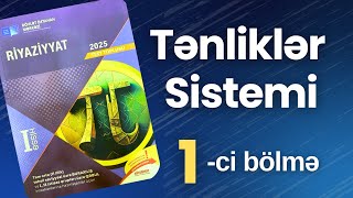Tənliklər Sistemi 1-Ci Bölmə Xətti Tənliklər Sistemi 2025 Dim Toplu