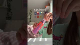Grwm For A Pool Partysleepover