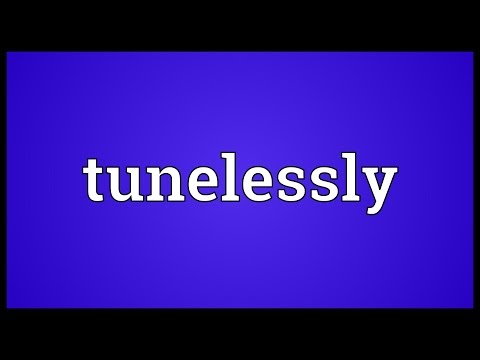 Header of tunelessly