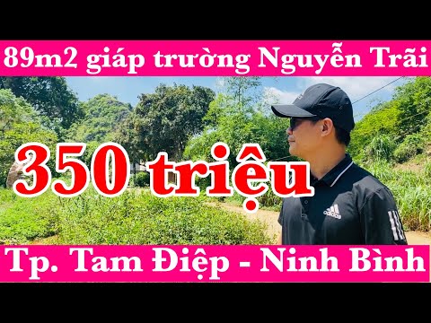 Bán đất 350 triệu giáp Trường Tiểu học Nguyễn Trãi | Thành phố Tam Điệp