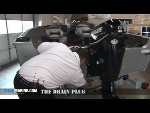 Boat Parts - How to Install and Secure the Drain Plug ... boat diagram 