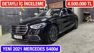 Yeni 2021 Mercedes S serisi | İç Detaylı İnceleme | 4.500.000 TL'ye Araba Almak!