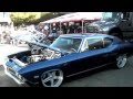 1968 Chevrolet Chevelle Supercharged 22" MUSCLE CAR OLD SCHOOL ASANTI FORGIATO CHROME RIMS WHEELS