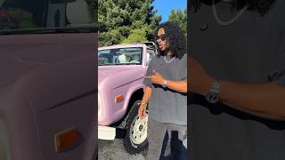 This Pink Vintage Bronco Is Sweet