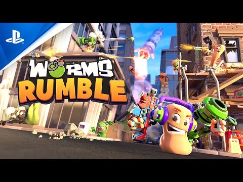 Worms Rumble - Launch Trailer | PS5, PS4