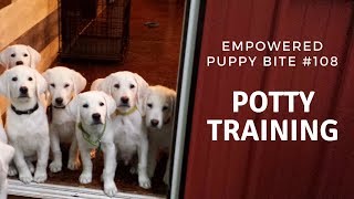 Empowered Puppy Bite Potty Training