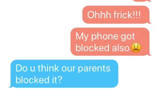 the clown (texting story)