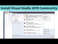 03 Install Visual Studio 2019 Community | SSIS 2019 Installation | Integration services 2019