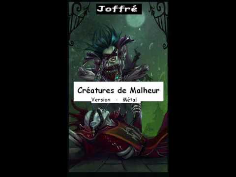 Créatures de Malheur "version metal" - Joffré (instru de Samael - Inch'Alla)