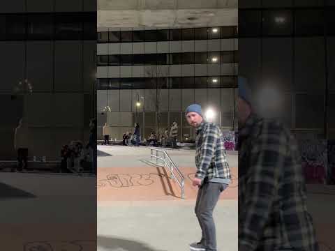 New tricks at Lynch skatepark in Boston