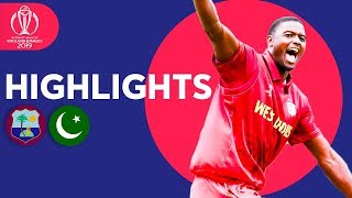West Indies vs Pakistan | ICC Cricket World Cup 2019 - Match Highlights