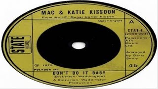 Watch Mac  Katie Kissoon Dont Do It Baby video