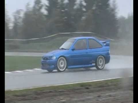 Stian Hafsengen's Gatebilno sponsered Ford Escort Cosworth WRC