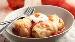 Домашние Голубцы с фаршем и рисом Домашние Голубцы с фаршем и рисом