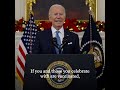 President Biden Gives an Update on Taking COVID-19 Precautions During the Holiday Season