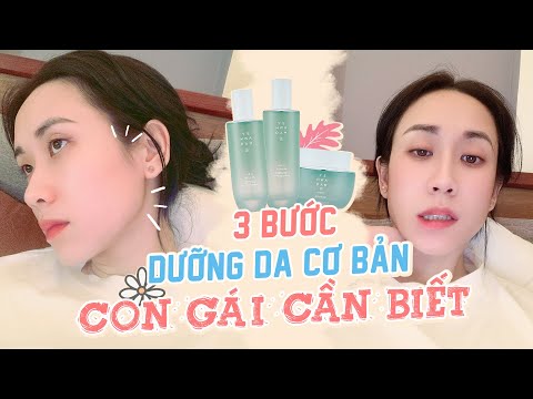 3 BƯỚC DƯỠNG DA CƠ BẢN MỌI CÔ GÁI PHẢI BIẾT! 3-STEP SKINCARE ROUTINE | HƯƠNG WITCH