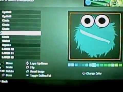 Call of Duty Black Ops Emblem How to make high cookie monster
