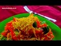 Quick & Easy Sev Tomato Snack Recipe-Indian Gujarati Food-Every Day Special Episode-25