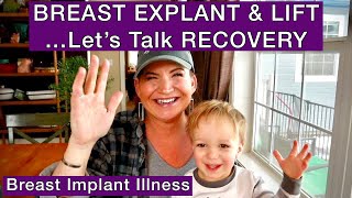 Recovering From Breast Implant Illness Symptoms After Implant Removal/Explant & Lift ~ Natural Detox