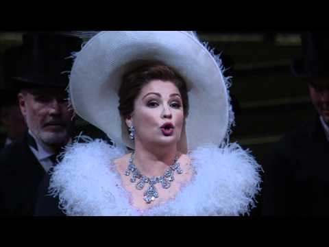 Anna Netrebko's dazzling portrayal of the tragic heroine in Laurent Pelly's