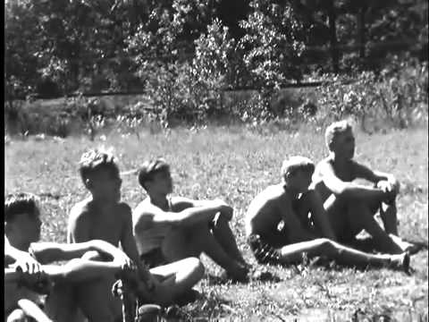 Vintage Nudist Jung Und Frei