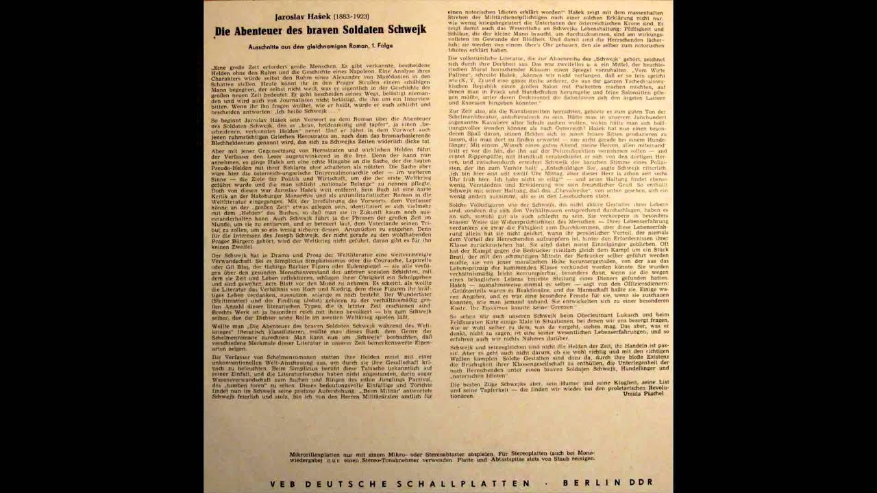 Jaroslav Hašek - Die Abenteuer Des Braven Soldaten Schwejk (III) Jaroslav Hašek - Die Abenteuer Des Braven Soldaten Schwejk (III)