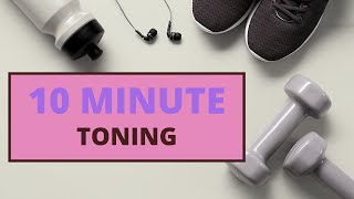 10-minute toning - beginners - arms & shoulders with 0.5kg weights