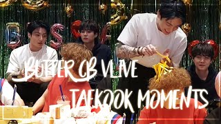 taekook butter comeback vlive moments || taekook moments ˙𐒿˙