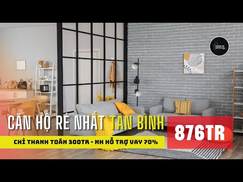 Căn Hộ Chung Cư Giá Rẻ Nhất Quận Tân Bình, Nhận Nhà Ngay