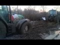 Télvíz idején nehezen jár a traktor.