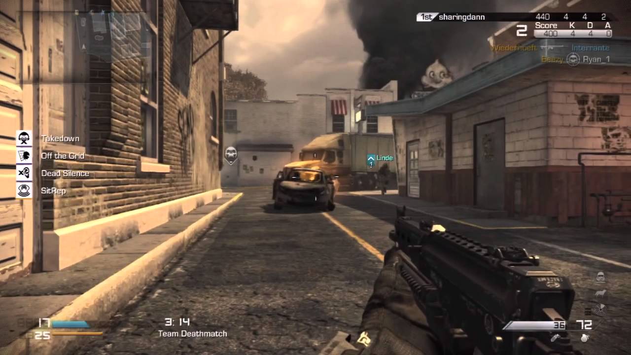 gameplay call of duty ghost multiplayer ps3