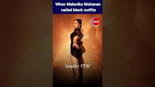 When Malavika Mohanan Nailed Black Outfits Radon Entertainment