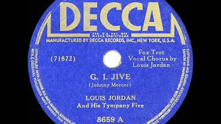 Watch Louis Jordan Gi Jive video