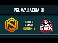 NEON vs GEEKFAM - PGL Wallachia Season 1 - DOTA 2 HIGHLIGHTS 2024