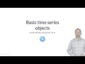 R Tutorial: Basic time series objects