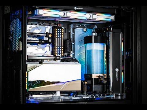 Mystic Look with Primochill Coolant - Strix Helios Case Time-Lapse Build