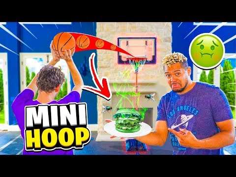 Make This SHOT or EAT the PLATE 2HYPE Basketball Challenge !!