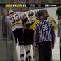 Aaron Ward Meets Sergei Gonchar's Forearm Aaron Ward Meets Sergei Gonchar's Forearm