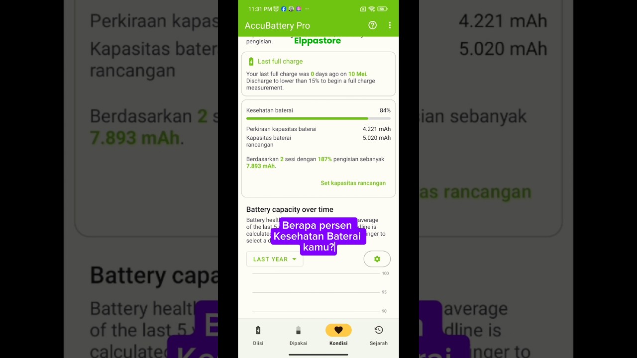 Cara cek kesehatan baterai (Battery Health) HP Android Cara cek kesehatan baterai (Battery Health) HP Android