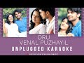 Oru Venal Puzhayil - Pranayakaalam | Karaoke with lyrics I unplugged | Sebin xavier