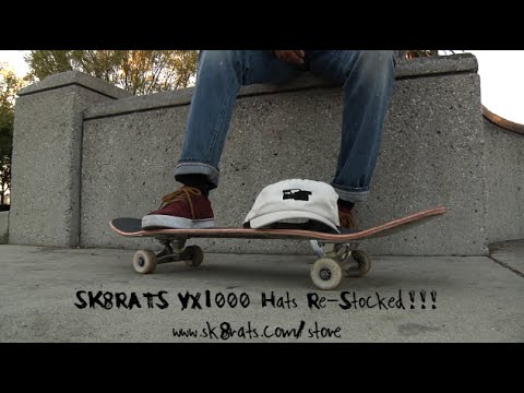 SK8RATS VX1000 Hats Commercial