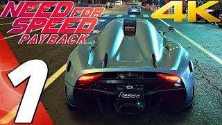 Need For Speed Payback - Gameplay Walkthrough Part 1 - Prologue [4K 60FPS ULTRA]