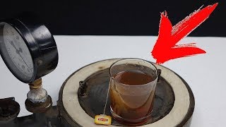 MAKING TEA IN A VACUUM CHAMBER !! IS IT EVEN POSSIBLE ?!