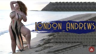 LONDON ANDREWS - HOT BBW BIKINI MODEL PLUS SIZE THICK CHUBBY WOMEN LARGE BIG BOO