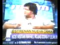 Rojas Doria y Lilian Ruìz en MQM presentando su obra teatral en el Teatro Latino