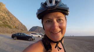 #35 Chewing Gum for Dinner.....Riding through Malibu & making it to LA!!!!!!
