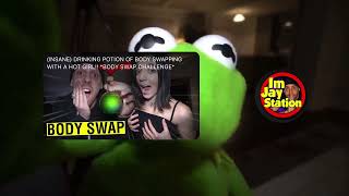 Kermit The Frog Drinking The Zombie Potion At 3Am