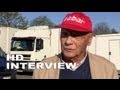 Rush: The Real Formula 1 Driver, Niki Lauda On Set Interview