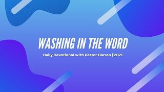 The Word of His Grace - Pt. III | August 17th, 2021